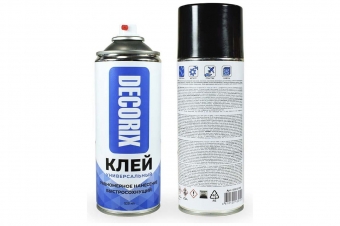Аэрозольный универсальный клей Decorix 520 мл