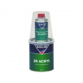 SOLID грунт акриловый 2K Acryl 0.8+0.16л Черный 