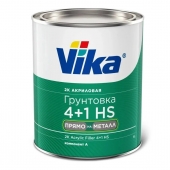 Грунт-наполнитель акриловый Vika 4+1 HS 2K черный