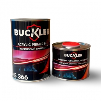 BUCKLER Грунт наполнительный акриловый 5+1 (0,9 л) Серый