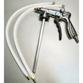 H-D Пневмопистолет для гравитекса с регулировкой с двумя шлангами