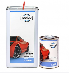 ЛАК УНИВЕРСАЛЬНЫЙ BASLAC 2K HS 40-450 VOC (1Л + 0,5 Л ОТВ.)