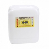 РАСТВОРИТЕЛЬ 646 DETON, 5 Л