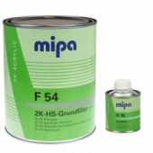 MIPA F54 Грунт наполнитель 2К HS 4+1 1л+0.25k (черный)