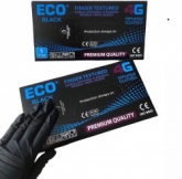 Перчатки нитриловые черные