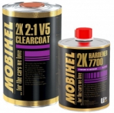 MOBIHEL 2К HS 2:1 БЕСЦВЕТНЫЙ ЛАК V5 1Л+0,5Л ANTI SCRATCH