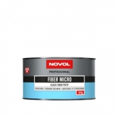 Шпатлевка со стекловолокном Novol Fiber Micro. 1 кг