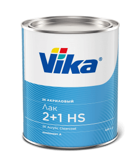 Лак VIKA акриловый 2+1 HS 0.85+0.43 л