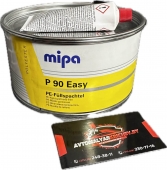 MIPA P90 Easy PE-Fullspachtel Шпатлевка-наполнитель для авто P90 серая 2кг